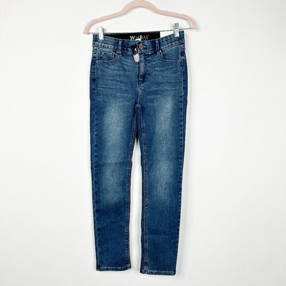 NWT White House Black Market High Rise Slim Jeans Ella Vintage 00 #WHBM18 - Picture 2 of 9